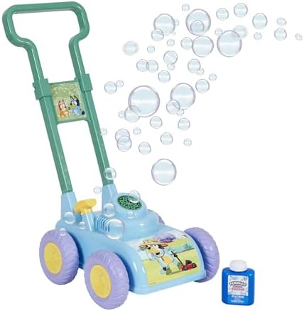 Bluey bubble lawn mower
