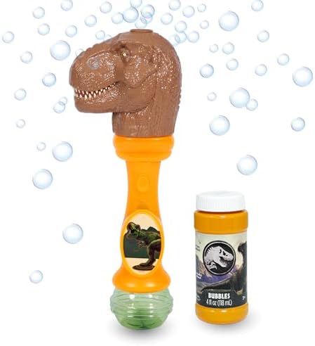 Jurassic World musical bubble wand