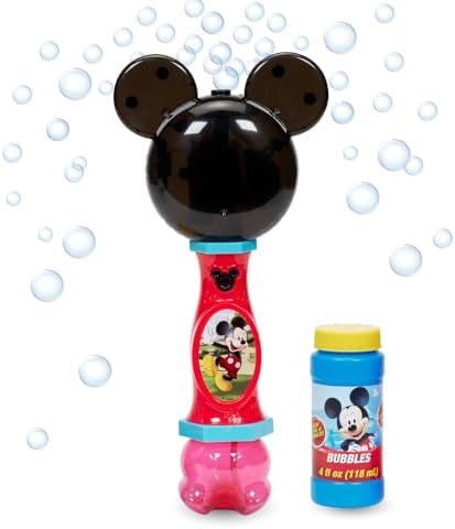 Mickey Mouse musical bubble wand