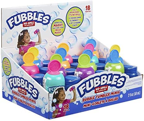 No-spill mini bubble tumblers, 12 pack party favors