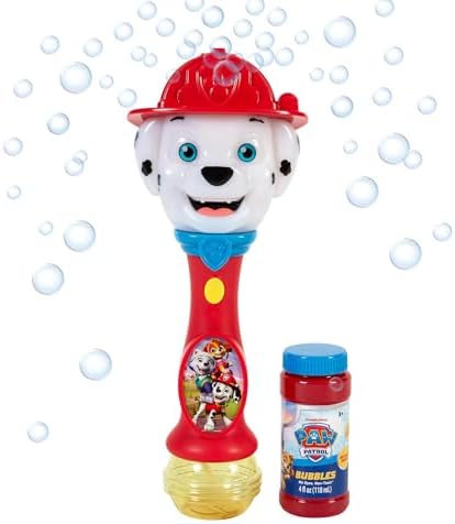 Paw Patrol Marshall musical bubble wand