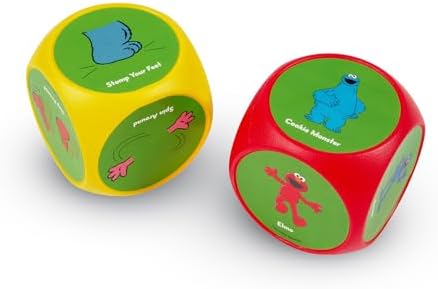 Sesame Street dice imagination game