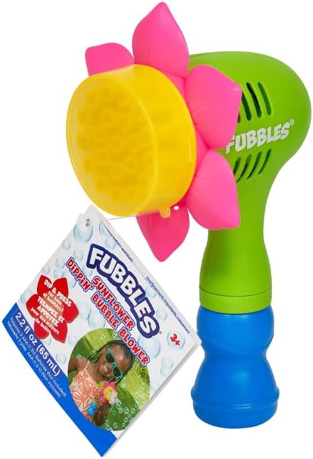 Sunflower dippin bubble blower, pink
