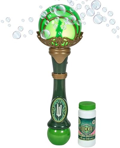 Wicked Elphaba musical bubble wand
